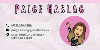 Ms. Haslag 
